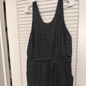 Black and White Sports Dress